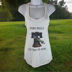 "Some Bells You Can't Un-ring" Racerback Tank